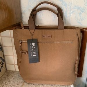 BODHI Canvas & Leather Laptop & Tablet Bag